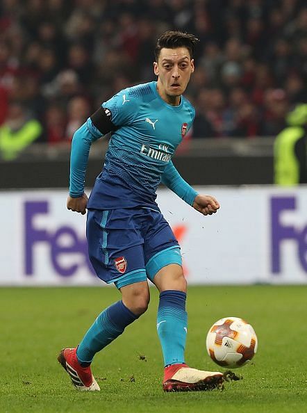 Mesut Ãzil was the star player at the San Siro